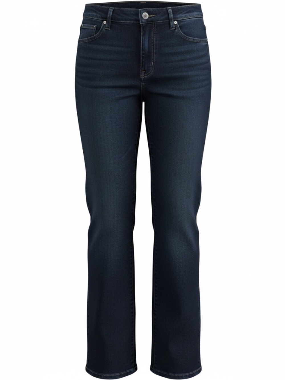 Ann Taylor Curvy Fit Dark Wash Stretch Jeans — Size 10